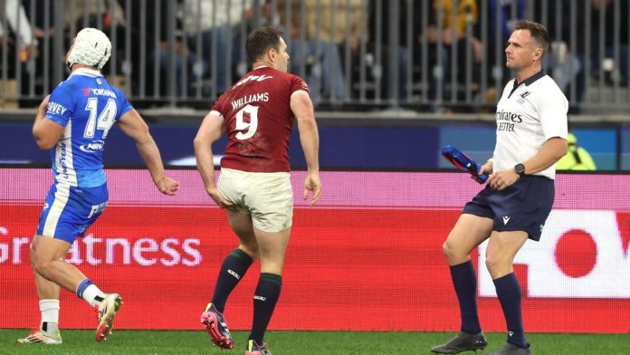 El anillo de los leones cambia para los rojos mientras Scrum-Half Tomas Williams vuela a casa
