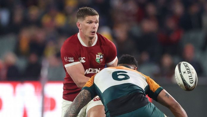Owen Farrell demuestra que la selección del padre recuerda la correcta
