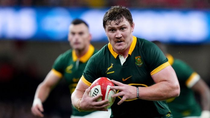Jasper Wiese de Springboks entregó una suspensión de cuatro partidos para Headbutt
