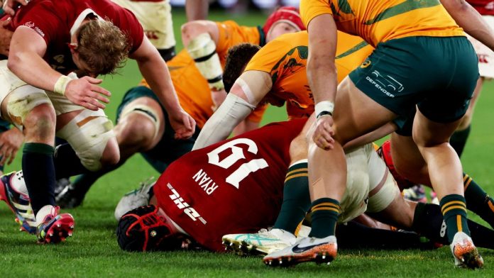 Esta es la cama del rugby mundial, los wallabies solo tienen que acostarse en ella

